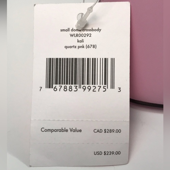 NWT Kate Spade Dome Leather Crossbody Bag- Pink 🌸💕 - Picture 4 of 17